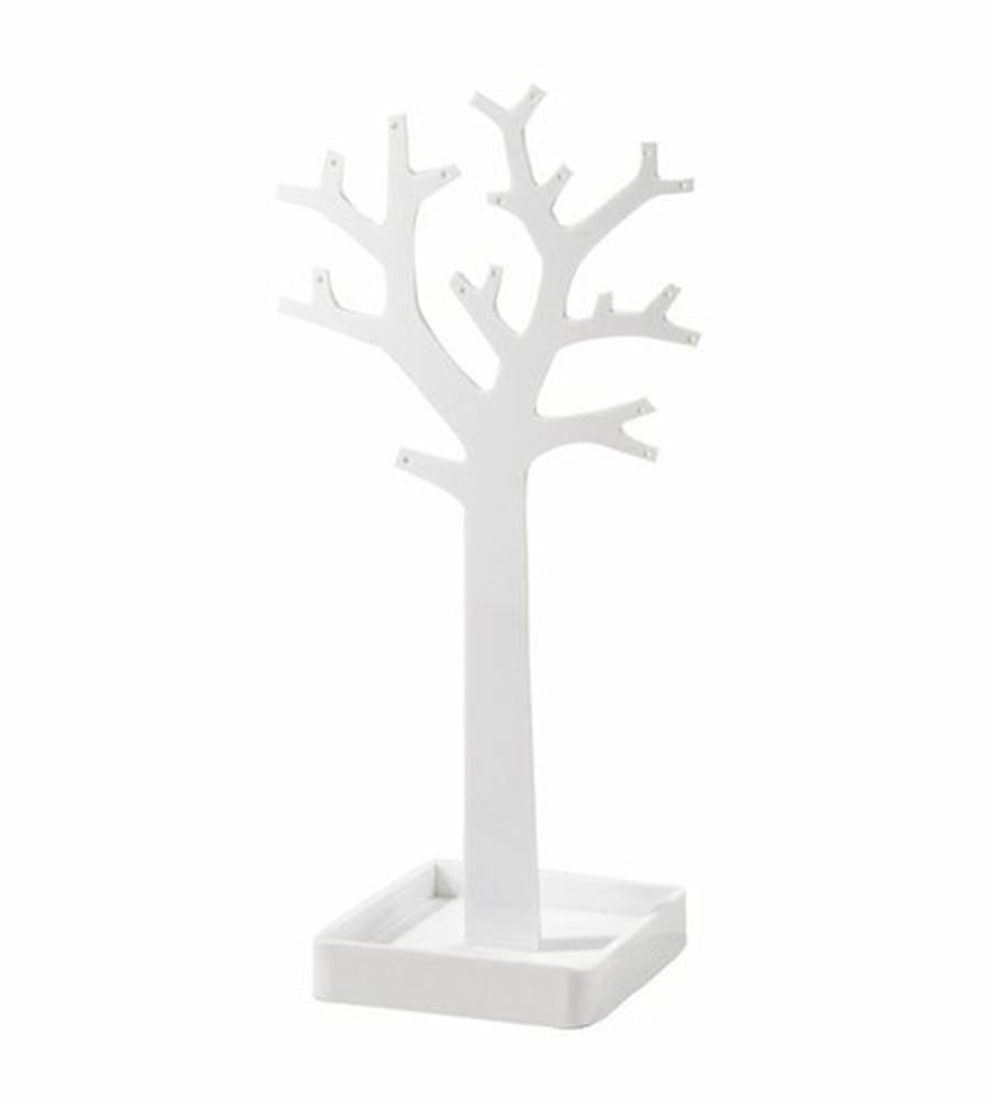 Compactor Stojan na šperky v tvare stromu  – biely plast, značky Compactor