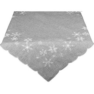 Altom Forbyt Vianočný obrus Hviezdičky sivá, 85 x 85 cm, značky Altom