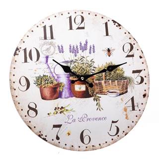 4Home Nástenné hodiny La Provence, 34 cm, značky 4Home