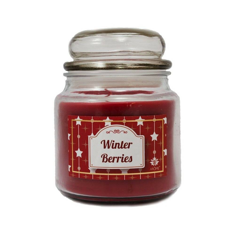 Compactor Arome Veľká vonná sviečka v skle Winter berries, 424 g, značky Compactor