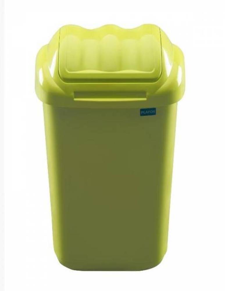 Kinekus Kôš na odpad preklápací 15 l, plastový, FALA 30, limetkovo zelený, značky Kinekus