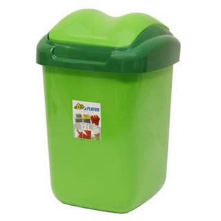 Kôš na odpad preklápací 15 l, plastový, FALA, zelený