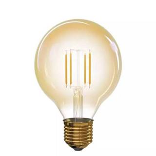 LED žiarovka Vintage G95 4W E27 teplá biela+
