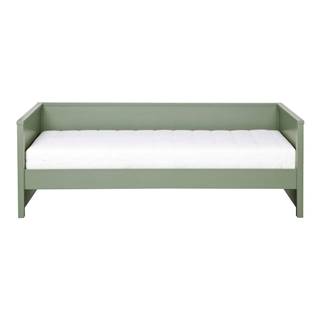WOOOD Zelená posteľ/sofa  Nikki, 200 × 90 cm, značky WOOOD