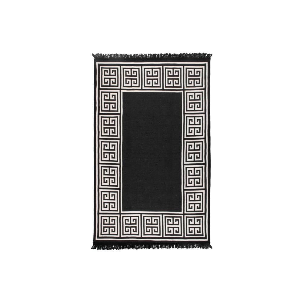 Cihan Bilisim Tekstil Béžovo-čierny obojstranný koberec Riva, 160 × 250 cm, značky Cihan Bilisim Tekstil