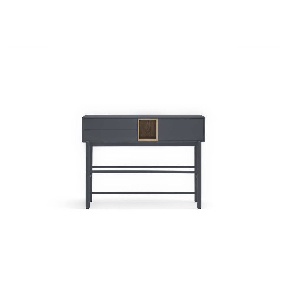 Teulat Tmavosivý konzolový stolík 35x120 cm Corvo - , značky Teulat