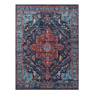 Nouristan Tmavomodro-červený koberec  Azrow, 120 x 170 cm, značky Nouristan