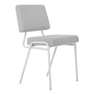 Sivá jedálenská stolička Simple - CustomForm