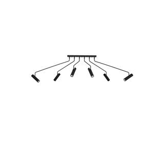 Markslöjd Čierne stropné svietidlo s kovovým tienidlom 192x0 cm Ramus - , značky Markslöjd