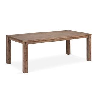 Jedálenský stôl z akáciového dreva FurnhoAlaska, 200 x 100 cm
