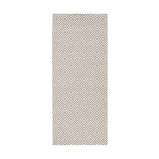 NORTHRUGS Sivý vonkajší koberec  Karo, 80 × 150 cm, značky NORTHRUGS
