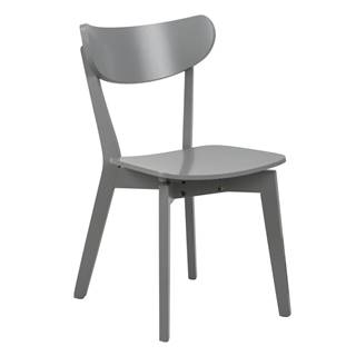 Sivá jedálenská stolička Roxby - Actona