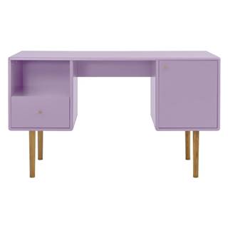Fialový pracovný stôl 130x50 cm Color Living - Tom Tailor for Tenzo