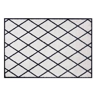 Bielo-čierna rohožka Zala Living Scale, 50 × 70 cm