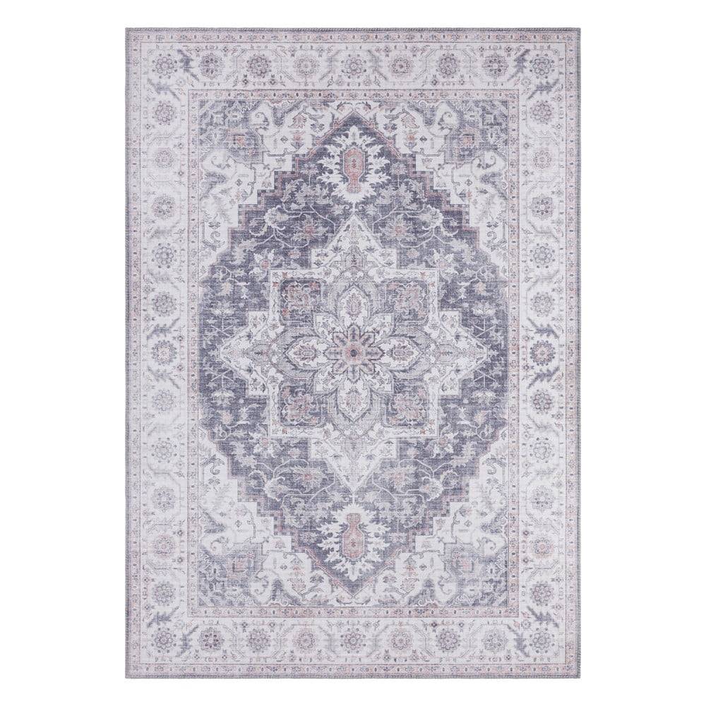 Nouristan Sivo-ružový koberec  Anthea, 120 x 160 cm, značky Nouristan
