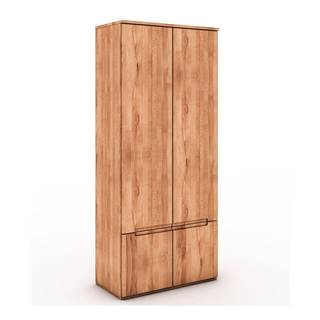 Šatníková skriňa z bukového dreva 90x206 cm Vento 2 - The Beds