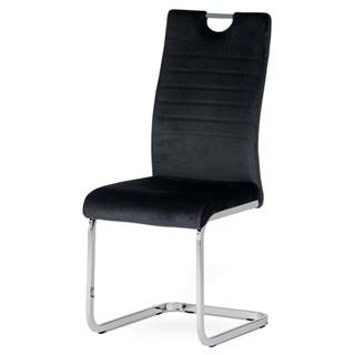 Jedálenská stolička CLEMENTINE čierna