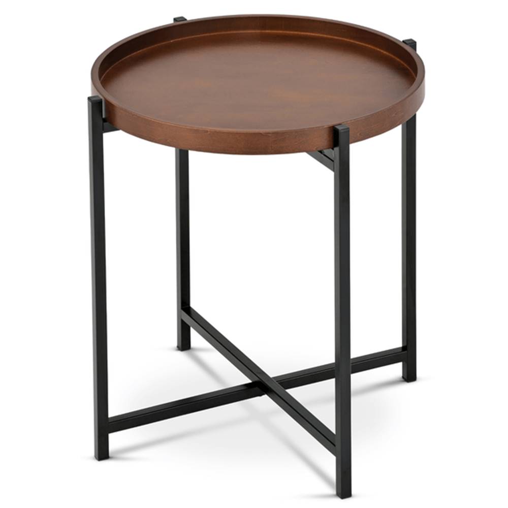 Sconto Odkladací stolík RINOLA drevo/kov, značky Sconto