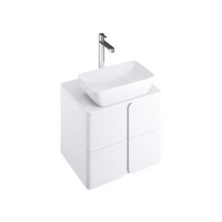 Kúpeľňová skrinka pod dosku Ravak Balance 60x50x46 cm biela lesk
