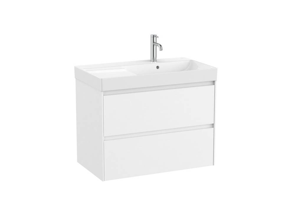 Roca Kúpeľňová skrinka s umývadlom  ONA 80x64,5x46 cm biela mat ONA802ZBMP, značky Roca