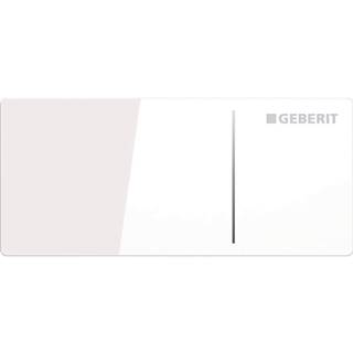 Geberit Omega70 ovládací tlačítko splachování, sklo/bílá