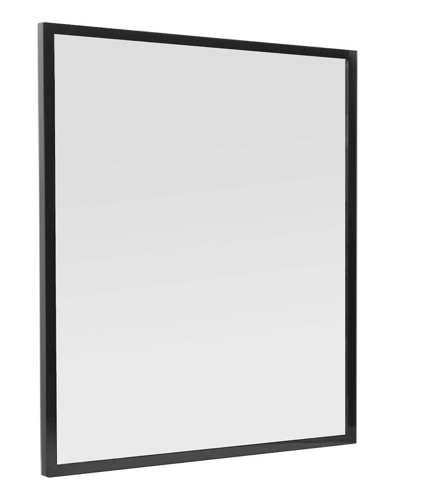 NO BRAND Zrkadlo Naturel Oxo v čiernom ráme, 80x80 cm, ALUZ8080C, značky NO BRAND