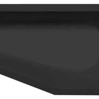 Polysan Asymetrická vaňa  TIGRA R 80x170 cm akrylát pravá čierna 90611BM, značky Polysan