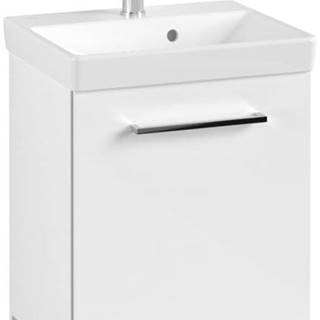 Villeroy & Boch  Avento skrinka pod umývadlo, 1 dvierka, 430 x 514 x 384 mm, krištáľovo biela, značky Villeroy & Boch