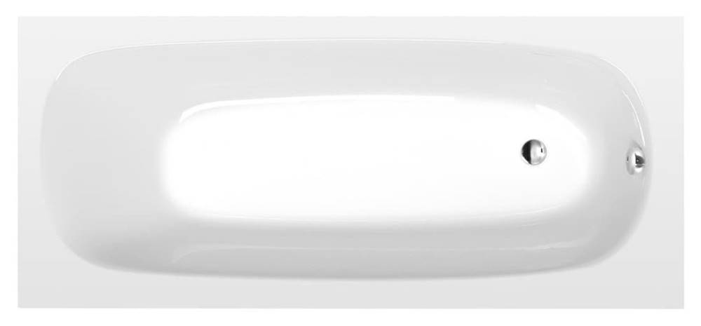 Polysan Obdĺžniková vaňa  EBRO 170x75 cm akrylát ľavá aj pravá, značky Polysan