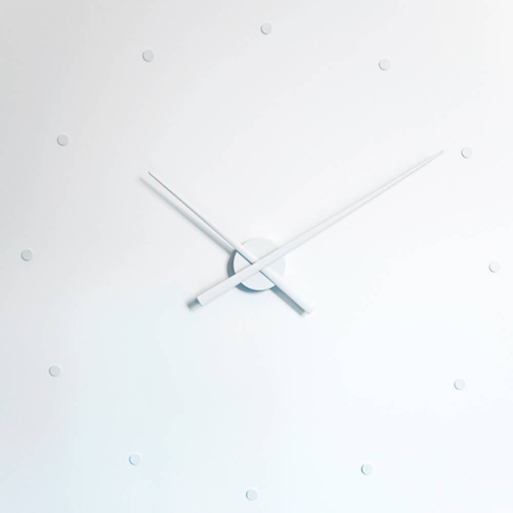 Philips NOMON OJ biele 80cm dizajnové nástenné hodiny, značky Philips