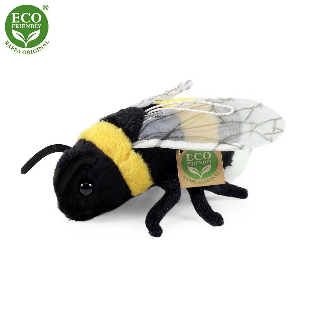 Rappa  Plyšová včela, 16 cm ECO-FRIENDLY, značky Rappa
