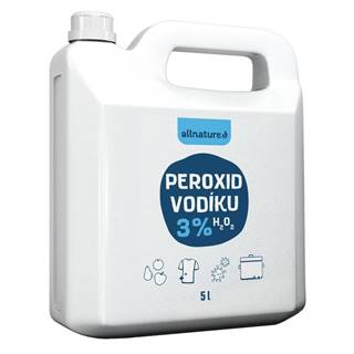 Allnature  Peroxid vodíka 3%, 5000 ml, značky Allnature