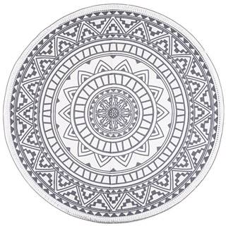 Herding Dakls Kusový koberec Mandala sivá, 82 cm, značky Herding
