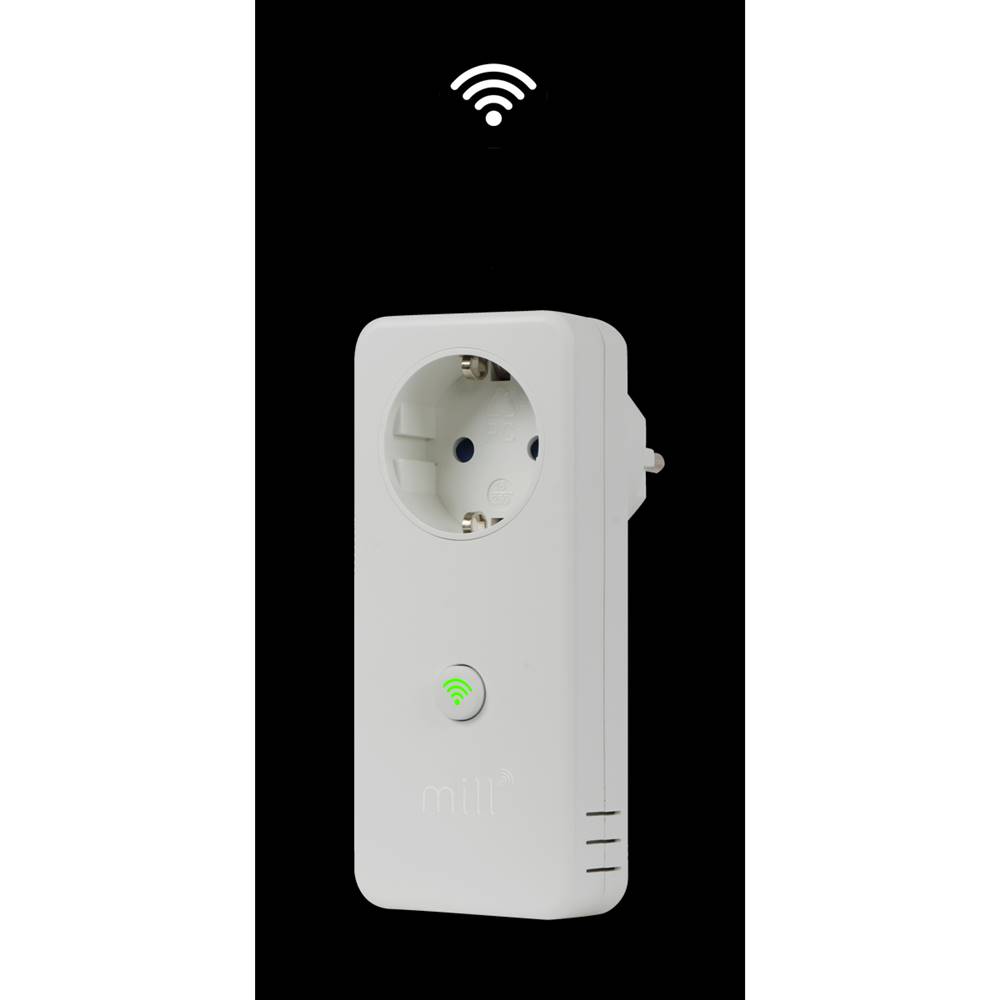 Mill  múdra Wifi zásuvka so senzormi teploty a vlhkosti, značky Mill