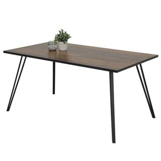 Sconto Jedálenský stôl JUNELLA staré drevo/čierna, značky Sconto