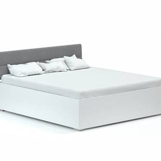 DREVONA Manželská posteľ 160x200 ROXI biela, značky DREVONA