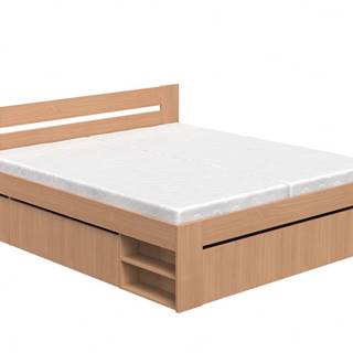 DREVONA Manželská posteľ 180 cm REA KIRA | buk, značky DREVONA