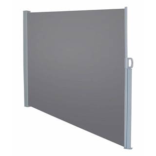 Sivá kovová balkónová zástena 300x160 cm - Garden Pleasure