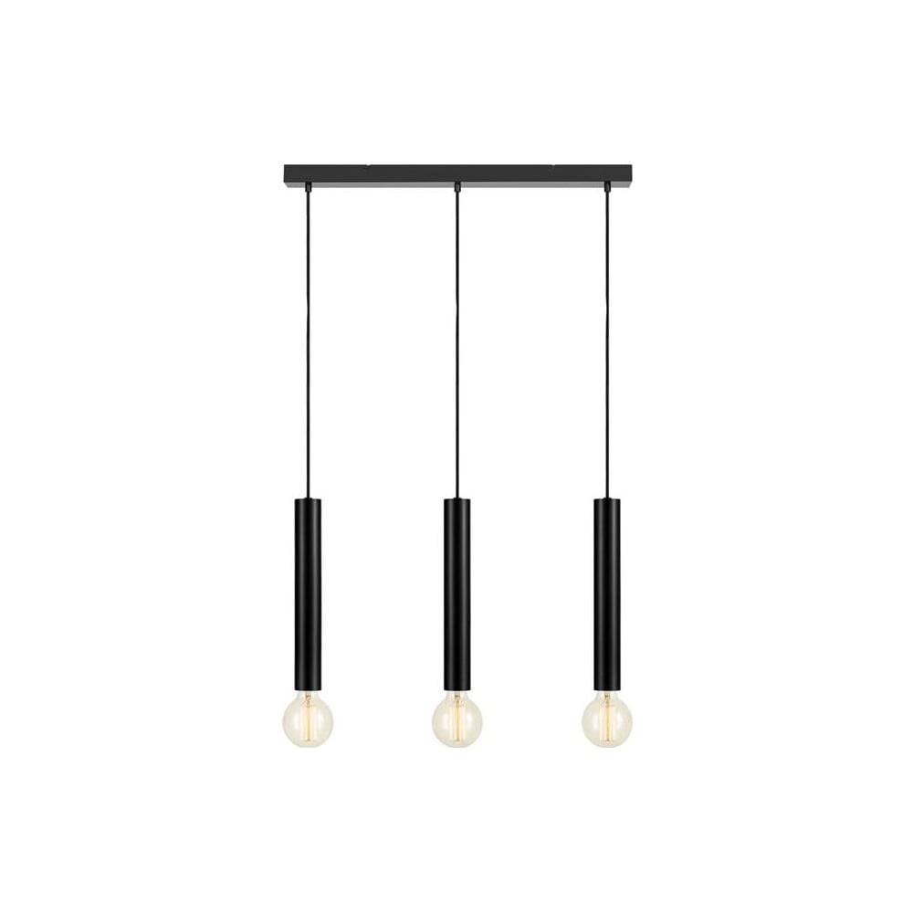 Markslöjd Čierne závesné stropné svietidlo  Sencillo, dĺžka 75 cm, značky Markslöjd