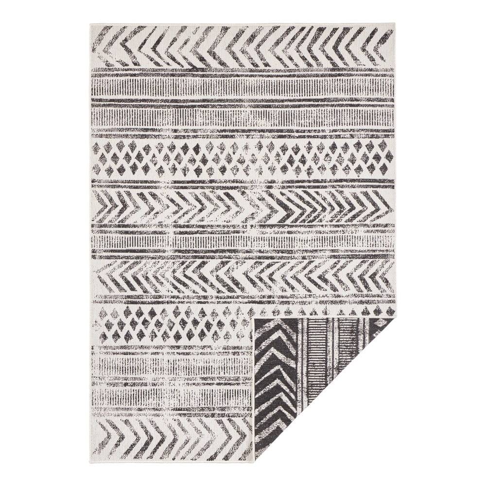 NORTHRUGS Čierno-krémový vonkajší koberec  Biri, 160 x 230 cm, značky NORTHRUGS