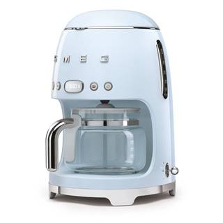 SMEG Modrý kávovar na filtrovanú kávu 50&, značky SMEG