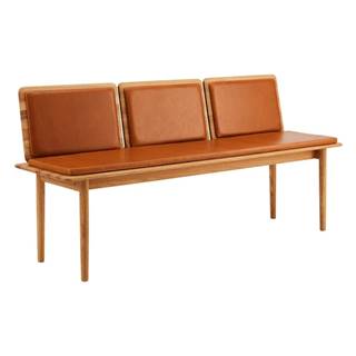 Hammel Furniture Koňakovohnedá kožená lavica Elba - , značky Hammel Furniture