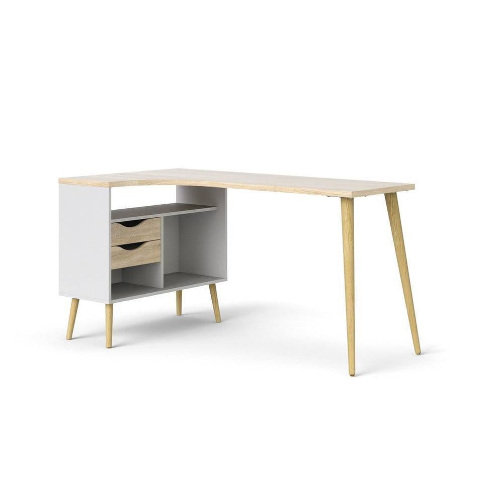 Tvilum Pracovný stôl v dekore duba 145x81 cm Oslo - , značky Tvilum