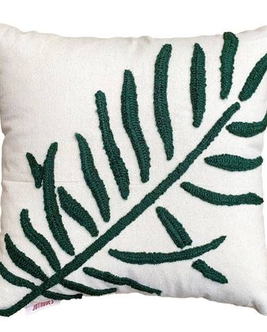 Obliečka na vankúš z organickej bavlny Joynodes Pinales, 43 x 43 cm