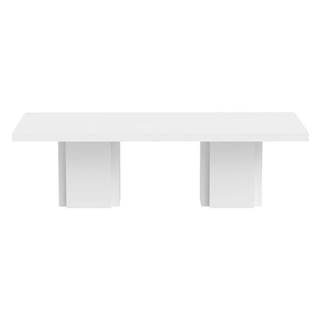 TemaHome Lesklý biely jedálenský stôl  Dusk 002, značky TemaHome