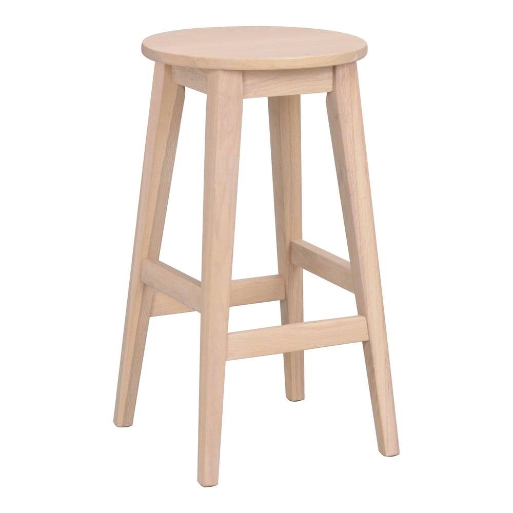 Rowico Barová stolička z dubového dreva v prírodnej farbe 65 cm Austin - , značky Rowico
