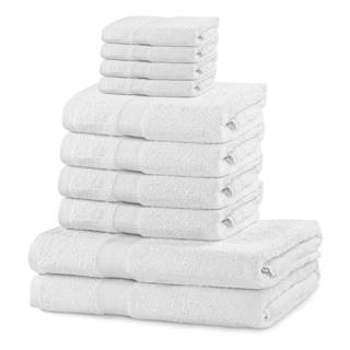 DecoKing Biele bavlnené uteráky a osušky v súprave 10 ks Evita - , značky DecoKing