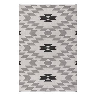 Ragami Čierno-biely vonkajší koberec  Geo, 200 x 290 cm, značky Ragami