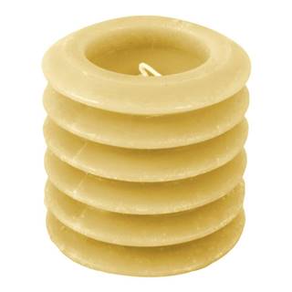 PT LIVING Žltá sviečka  Layered, výška 7,5 cm, značky PT LIVING