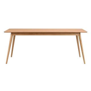 Rowico Rozkladací jedálenský stôl s doskou v dekore jaseňového dreva 190x90 cm Yumi - , značky Rowico